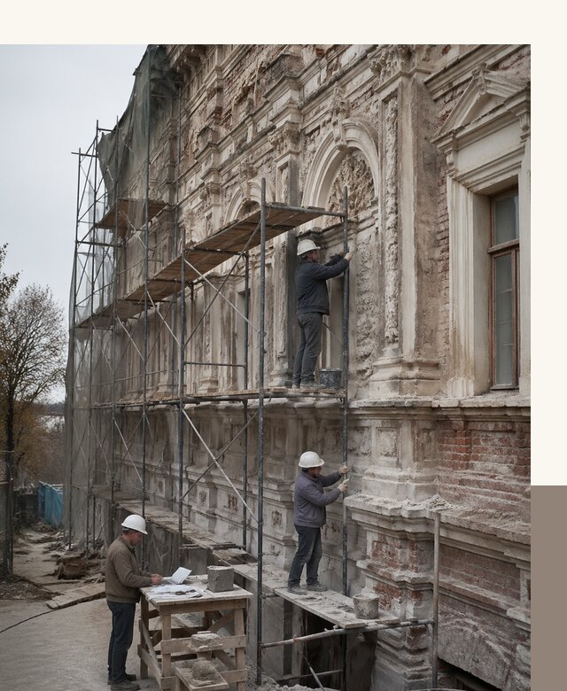 Реставрация объектов культурного наследия под ключ в Слободской